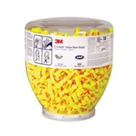 Ear Ear 247-391-1010 E-A-RsoFront Yellow Neon Blasts One Touch Dispenser Refill 391-1010; Regular Size 2000 Pr-Case 247-391-1010